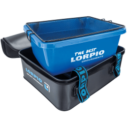 EVA Lorpio Set zum Anmischen von Futtermischungen mit Sieb 8L