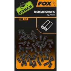 Tulejki zaciskowe FOX Crimp do przyponów 0,7mm