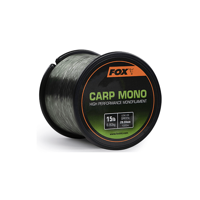 Karpfenschnur Fox Carp Mono 15lb 0,33mm 1000m