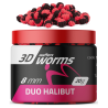 Wafters 3D Worms MatchPro 8mm DUO - Halibut