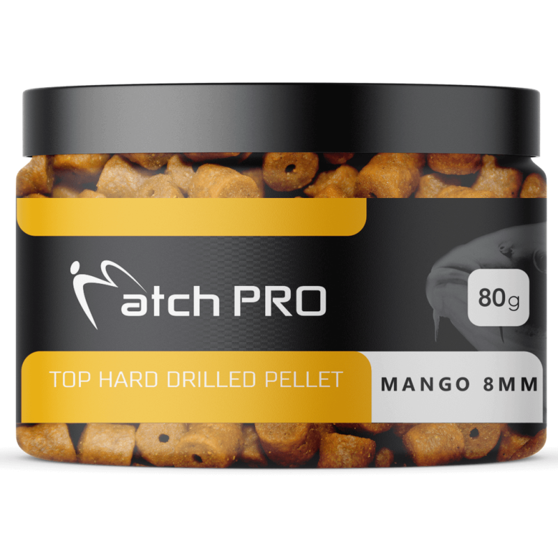 Pellet haczykowy z otworem MatchPro 8mm - Mango