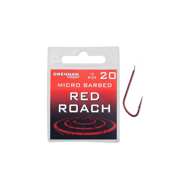 Haczyki Drennan Red Roach - 16