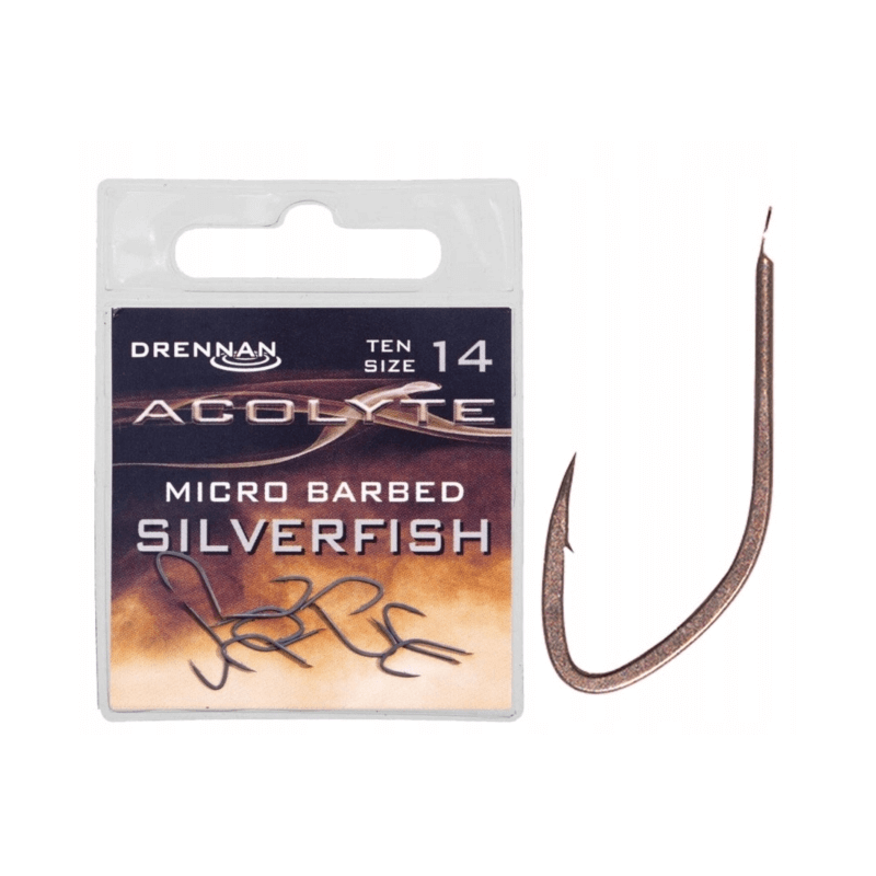 Haczyki Drennan Acylote Silverfish - 20