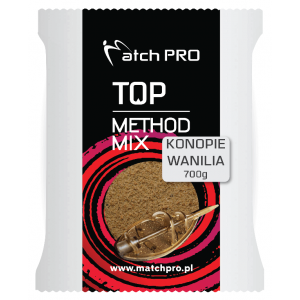 Rybářské krmítko MatchPro Method Mix - Konopí Vanilka 700g