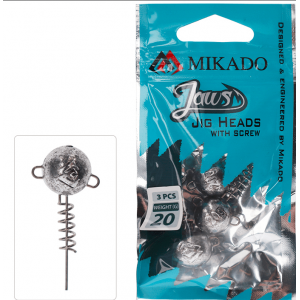 Jaws Mikado Jaws 20g 3pcs Jig Head