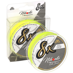Mikado Nihonto Octa X8 Braid 0.14mm 150m Yellow