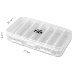 Oboustranný rybářský box Delphin TBX DUO 195x120x35mm