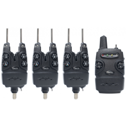 ZESTAW SYGNALIZATORÓW NECO CARP 3+1 F103