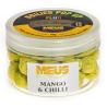 Kulki Pływające Meus Fluo Pop Up 12mm - Mango Chilli