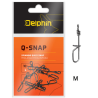 Agrafka Szybkozłączka Delphin Q-Snap 10szt 0,7mm M