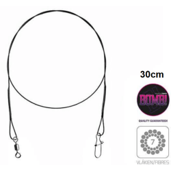 Tytanový návazec Delphin 1x7 2ks 30cm 9kg