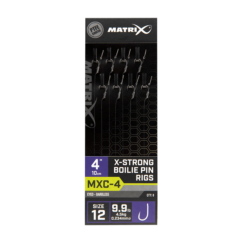 Matrix MXC-4 12 Barbless Method Leader with Needle