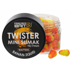 Mini Ślimak Wafters Feeder Bait Twister - Banan Squid