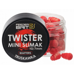 Mini Ślimak Wafters Feeder Bait Twister - Truskawka