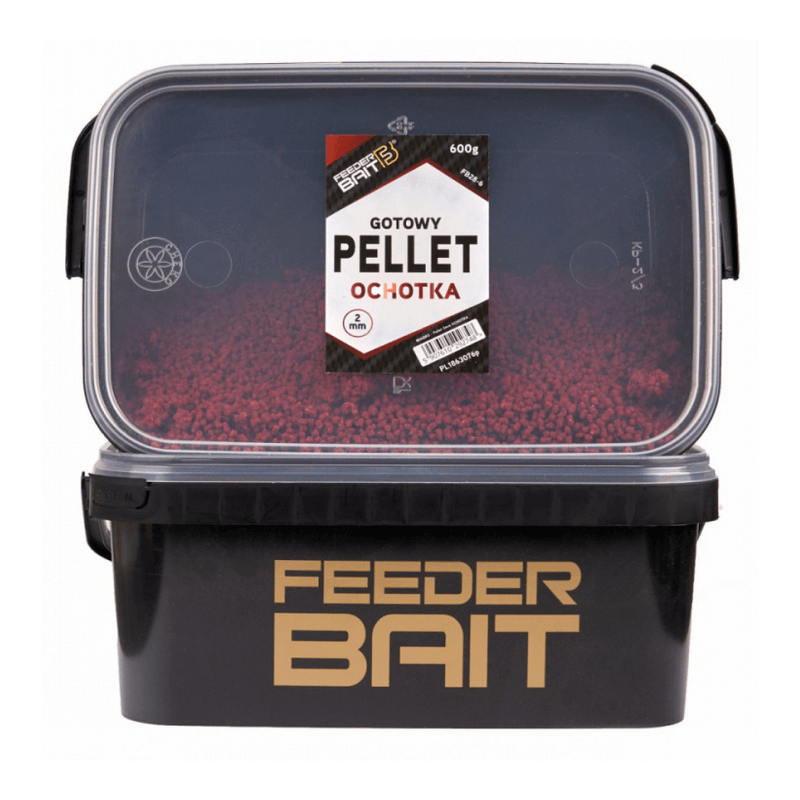 Gotowy Pellet w wiaderku Feeder Bait 600g - Ochotka 2mm