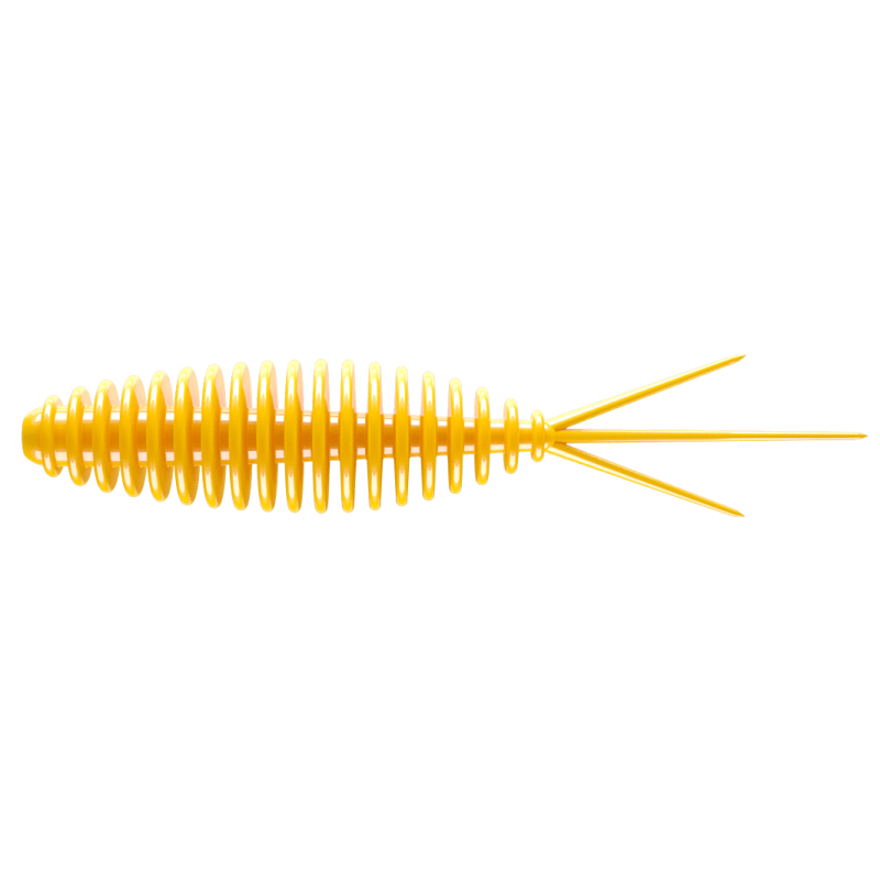 Libra Lures Turbo Worm 56mm Krill 008 - Dark Yellow 1szt