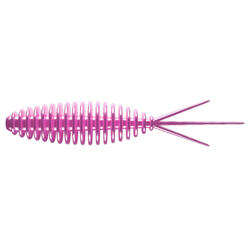 Libra Lures Turbo Worm 56mm Krill 018 - Pink Pearl 1szt