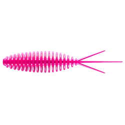 Libra Lures Turbo Worm 56mm Krill 019 - Hot Pink 1pc