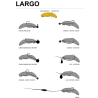 Libra Lures Largo 30mm Krill 031 - Olive 1szt