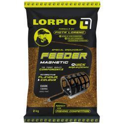 Angelköder Lorpio Feeder Magnetic - Dark 2000g