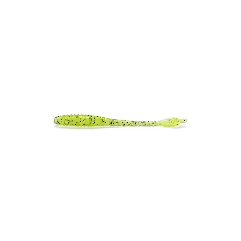 Guma FishUp ARW Worm 2" 5cm 055 - Chartreuse / Black 1szt