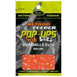 Lorpio Dumbells POP-UP Köder 5x10mm Himbeere