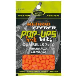 Lorpio Dumbells POP-UP Köder 7x10 Orange
