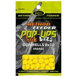 Lorpio Dumbells POP-UP 8x10mm Pineapple Bait