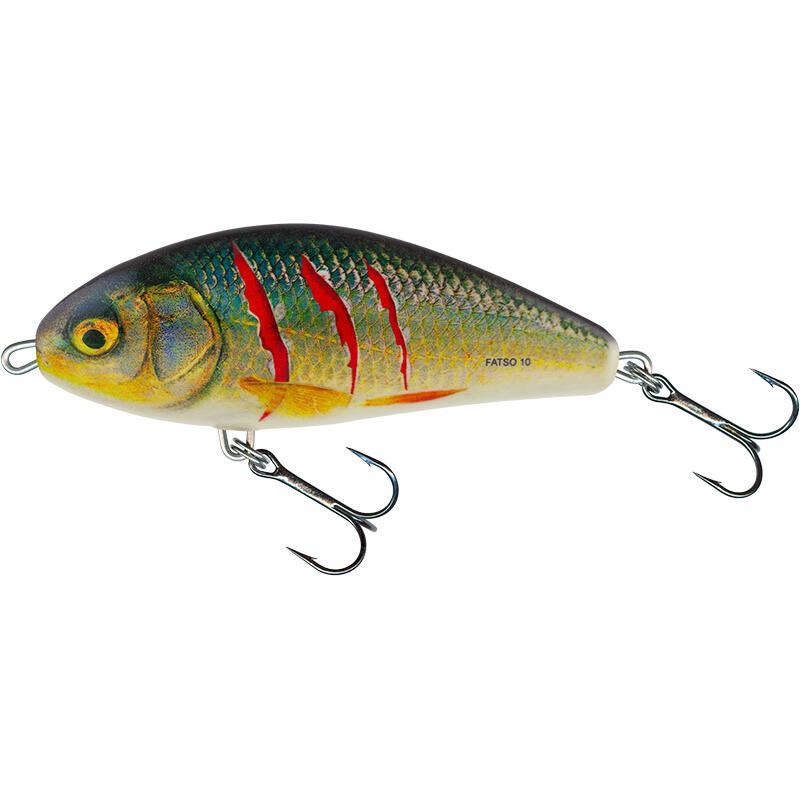 Wobler Salmo Fatso Tonący 10cm Wounded Real Roach