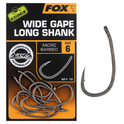 FOX Wide Gape Long Shank Haken 5