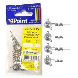 Šroubovací jigová hlava Dragon 15g 4ks