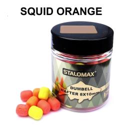 Przynęta do Metody Stalomax Dumbells Wafters Fluo 8x10mm Squid Orange