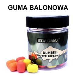 Przynęta do Metody Stalomax Dumbells Wafters Fluo 10x12mm Guma Balonowa