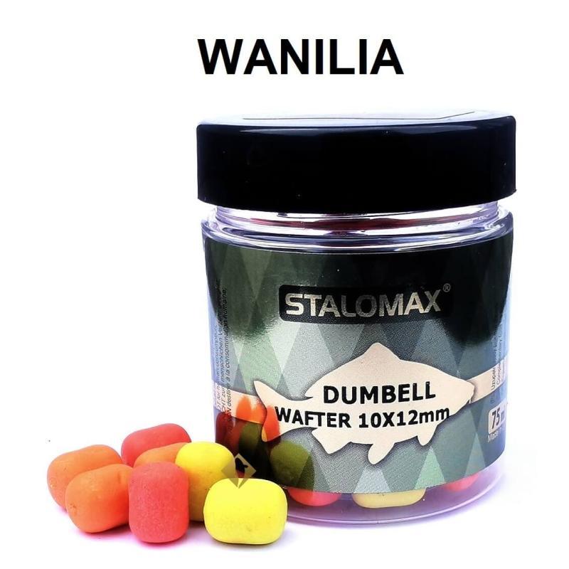Przynęta do Metody Stalomax Dumbells Wafters Fluo 10x12mm Wanilia