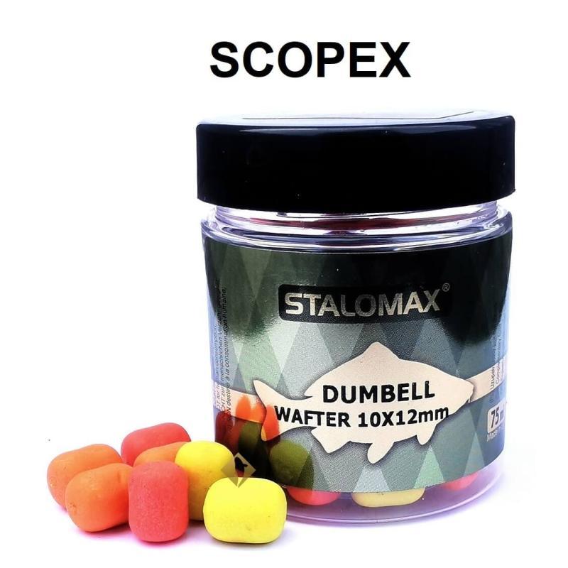 Przynęta do Metody Stalomax Dumbells Wafters Fluo 10x12mm Scopex