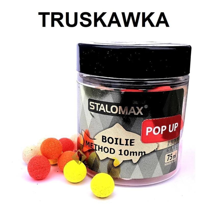 Kulki Pływające Stalomax Pop-Up 10mm Truskawka