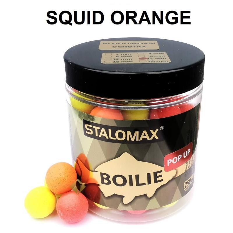 Kulki Pływające Stalomax Pop-Up Superior 16mm Squid Orange