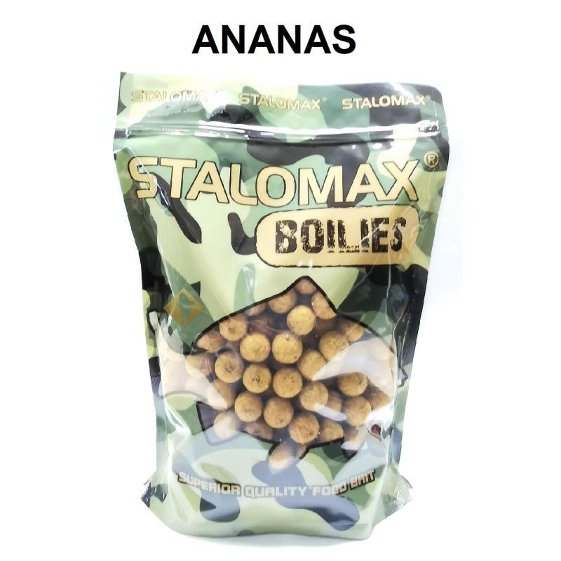 Kulki proteinowe na karpia Stalomax startup Ananas 16mm 1kg LUZ