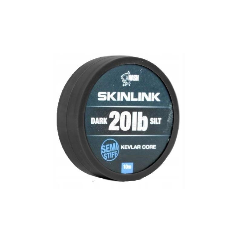 Nash Plecionka Skinlink Semi-Stiff 20LB Silt