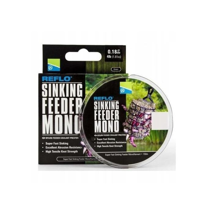 Preston Reflo Sinking Feeder Mono vlasec 0,18mm 150m