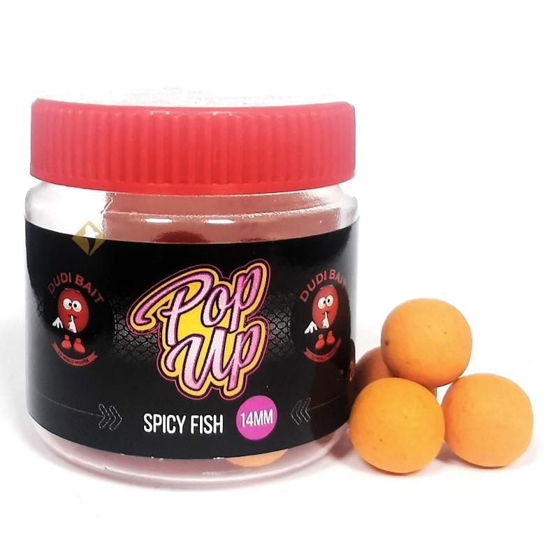 Kulki Haczykowe Pop-Up DudiBait Spice Fish 14mm