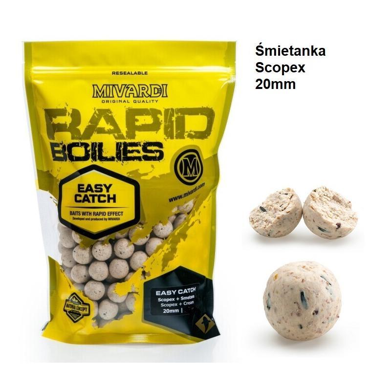 Mivardi Návnadové kuličky - Smetana Scopex 20mm 3300g