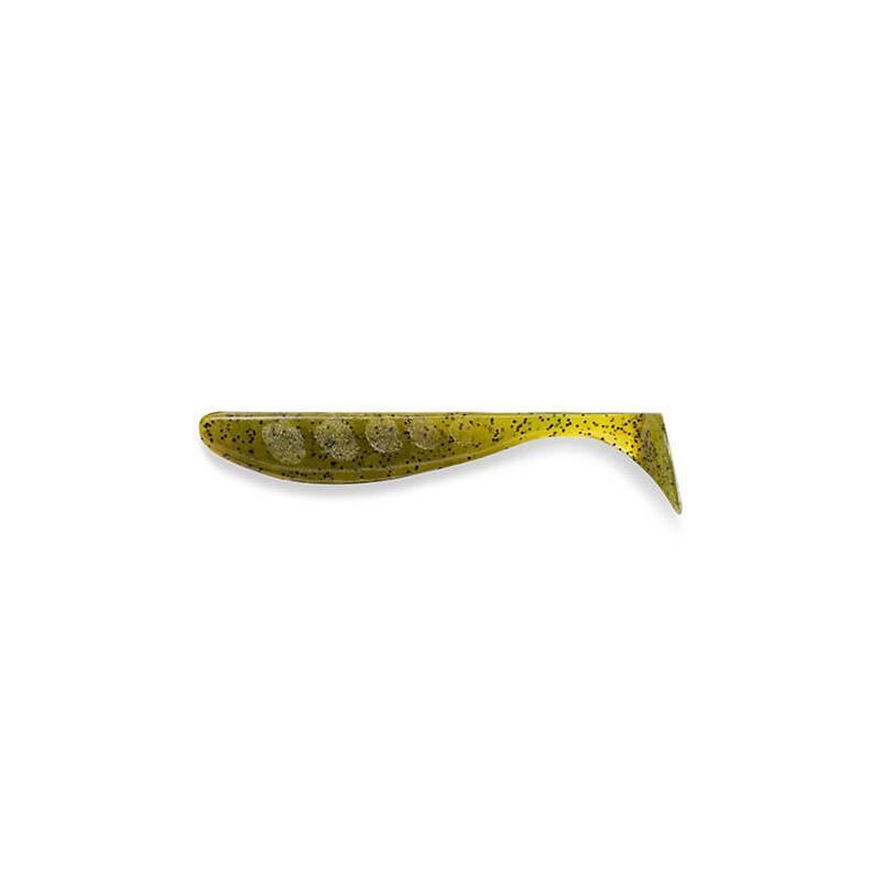 Guma FishUp Wizzle Shad 12,5cm 074 - Green Pumpkin