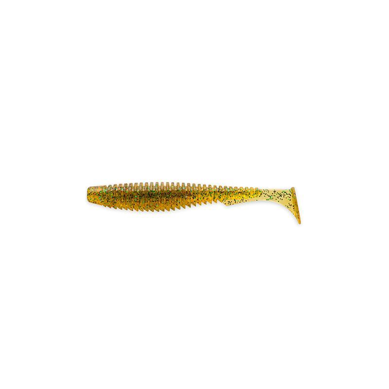 Guma Fishup U-Shad 4" 10cm 036 - Caramel /  Green Black 1szt