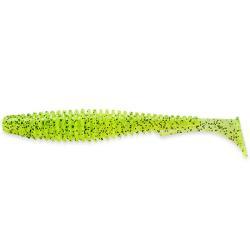 Guma Fishup U-Shad 4" 10cm 055 - Chartreuse / Black 1szt