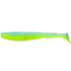 Guma Fishup U-Shad 4" 10cm 206 - Sky / Chartreuse 1szt