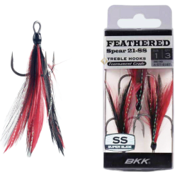 BKK Feathered SPEAR-21 Trojháčky 6 3ks