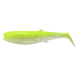 Savage Gear Guma Cannibal 10cm - Yellow Fluo Glow