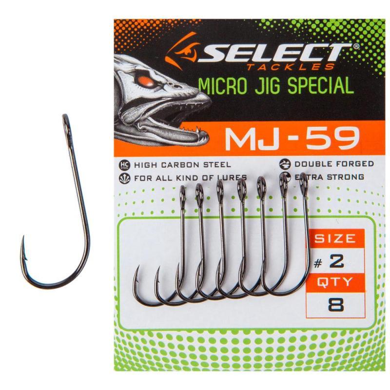 Select MJ-59 Micro Jig Hooks 6
