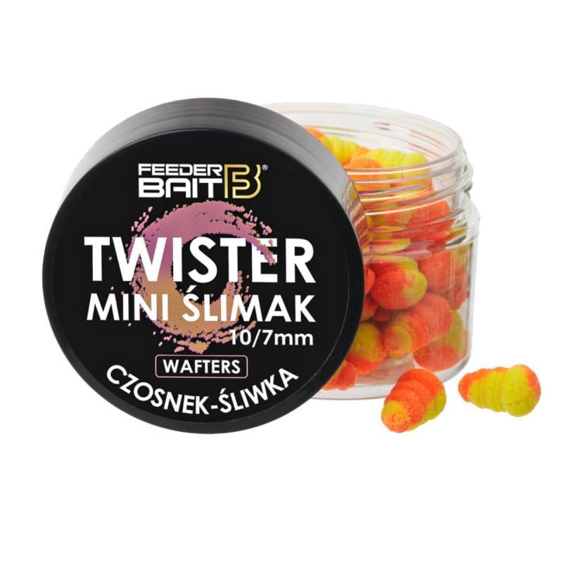 Mini Ślimak Wafters Feeder Bait Twister - Czosnek Śliwka